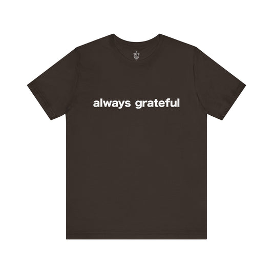 BIG K DA ROBOT, Always Grateful Abstract T-Shirt (Back Design)